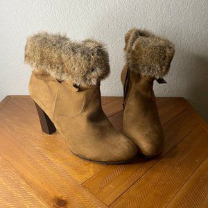 Dana Buchman Fur Boots